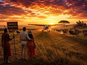 Masai Mara Flying Safari — 3 Days 2 Nights from Nairobi _ Baecation Adventures Kenya - Maasai Mara flying safari package Kenya couples