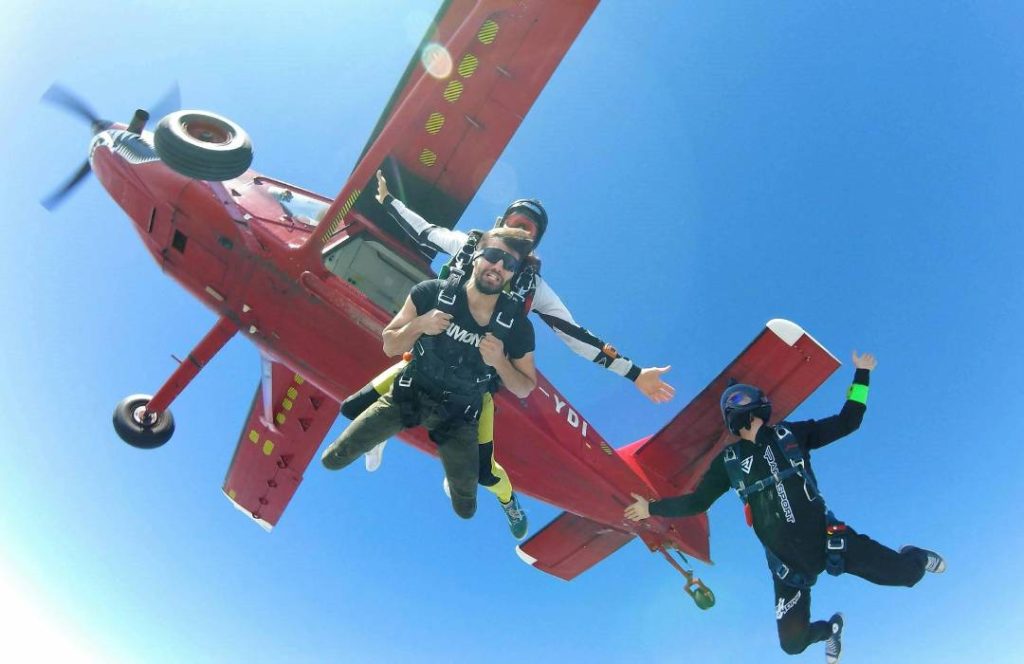 Sky Diving - Go Jump Kenya, Vipingo Ridge Beach Club, Kilifi