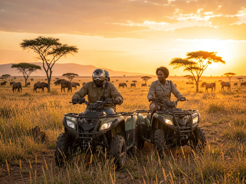 The Best Masai Mara Quad Biking Tours - ATV Adventures - Baecation