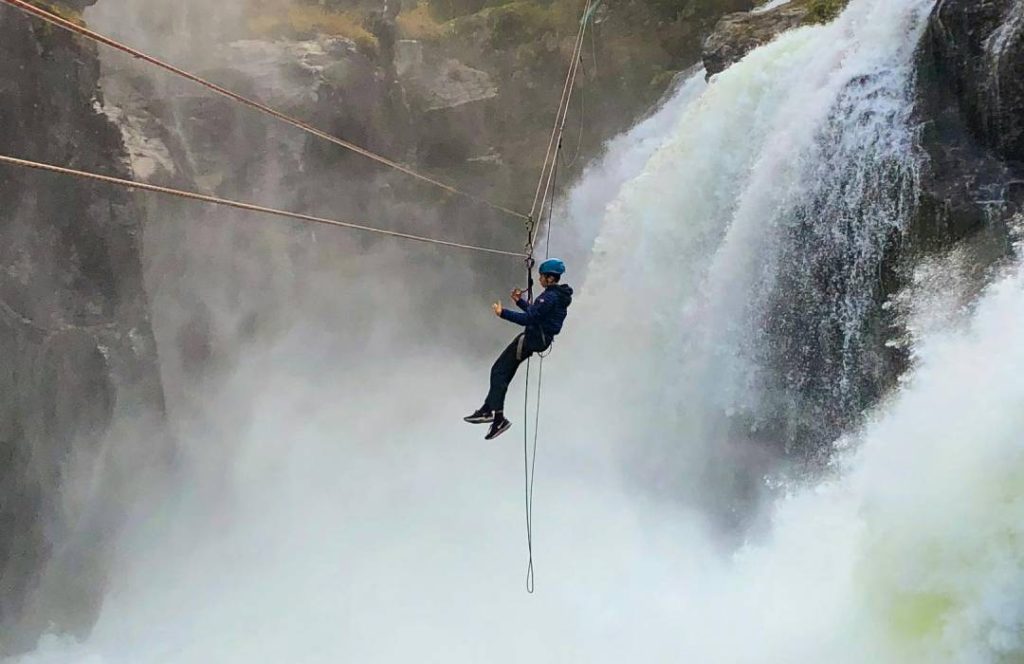 Ziplining - Rapids Camp Sagana, Sagana