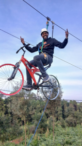 Sky Cycling at Burudani Adventure Park - Baecation Adventures