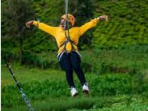 Ziplining at Burudani adventure Park with Baecation Adventure KenyaZiplining at Burudani adventure Park with Baecation Adventure Kenya