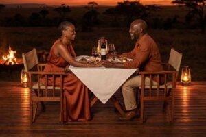 Baecation Adventures Romantic Sunset Inner Maasai Mara Kenya
