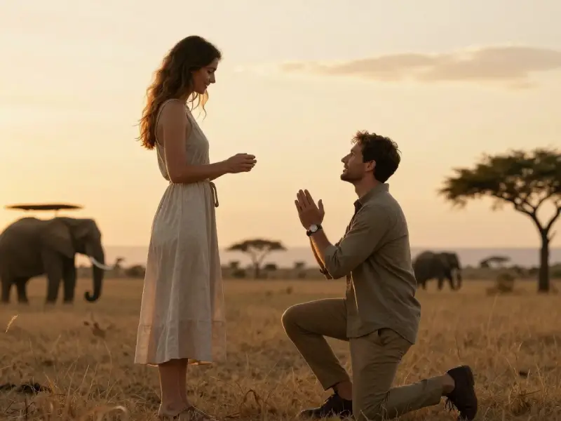 The Best Proposal Getaways in Kenya with Baecation Adventures - Proposals