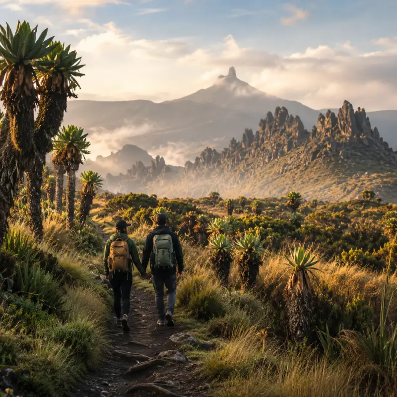 The best couple hiking tours at Aberdares in Kenya - Baecation Adventures