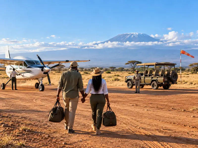 Romantic Amboseli Flying Safari 3 Days 2 Nights