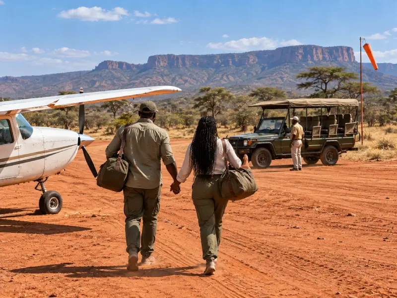 Romantic Samburu Flying Safari 3 Days 2 Nights