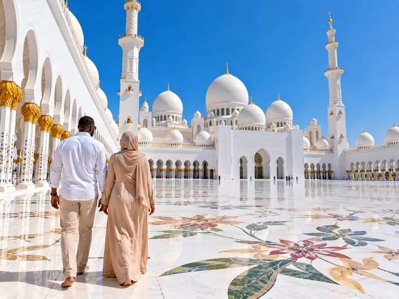 Alt Text: Affordable Dubai and Abu Dhabi Package from Nairobi 6 Days 5 Nights Baecation Adventures
